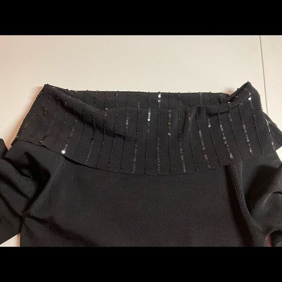 KATHERINE BORLAY, Sequined, Off the shoulder,Top - Picture 7 of 11